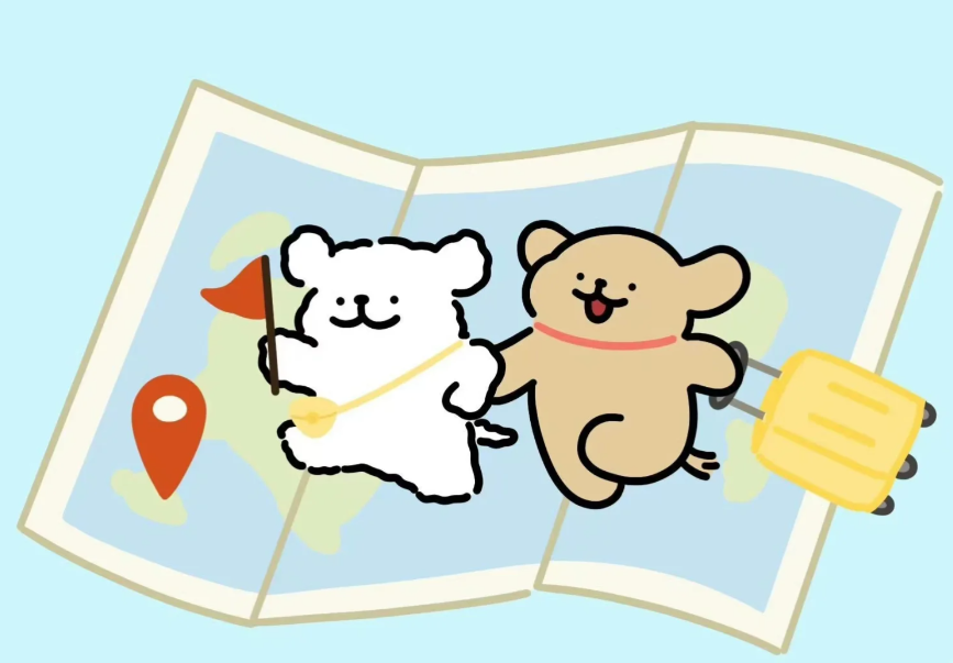 线条小狗主要形象